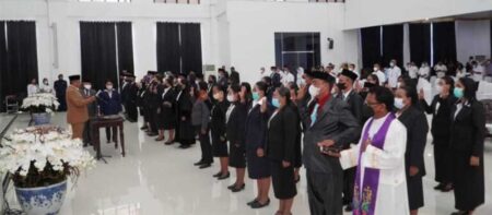 62 Kepala TK Kepsek SD dan SMP di Malra Dilantik