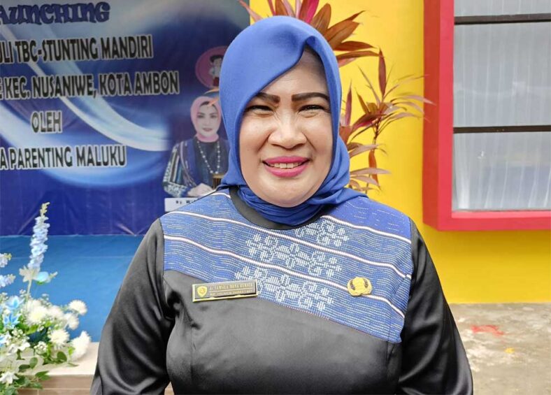 Kepala Balai Kesehatan Paru Masyarakat (BKPM) Provinsi Maluku, dr. Samsila Mona Rumata.